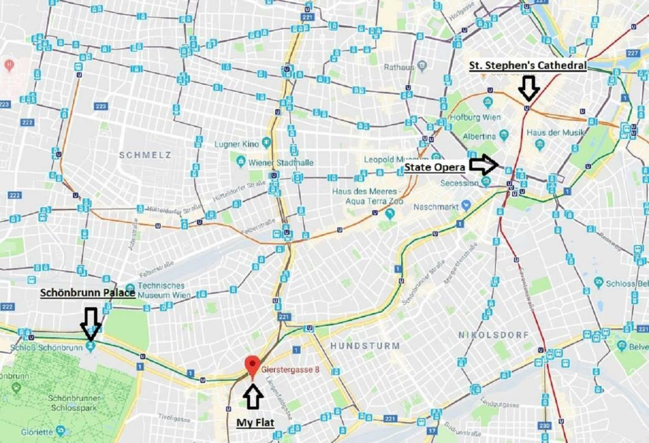 10 Min. Downtown - 2 Bedrooms - Parking Bécs Kültér fotó